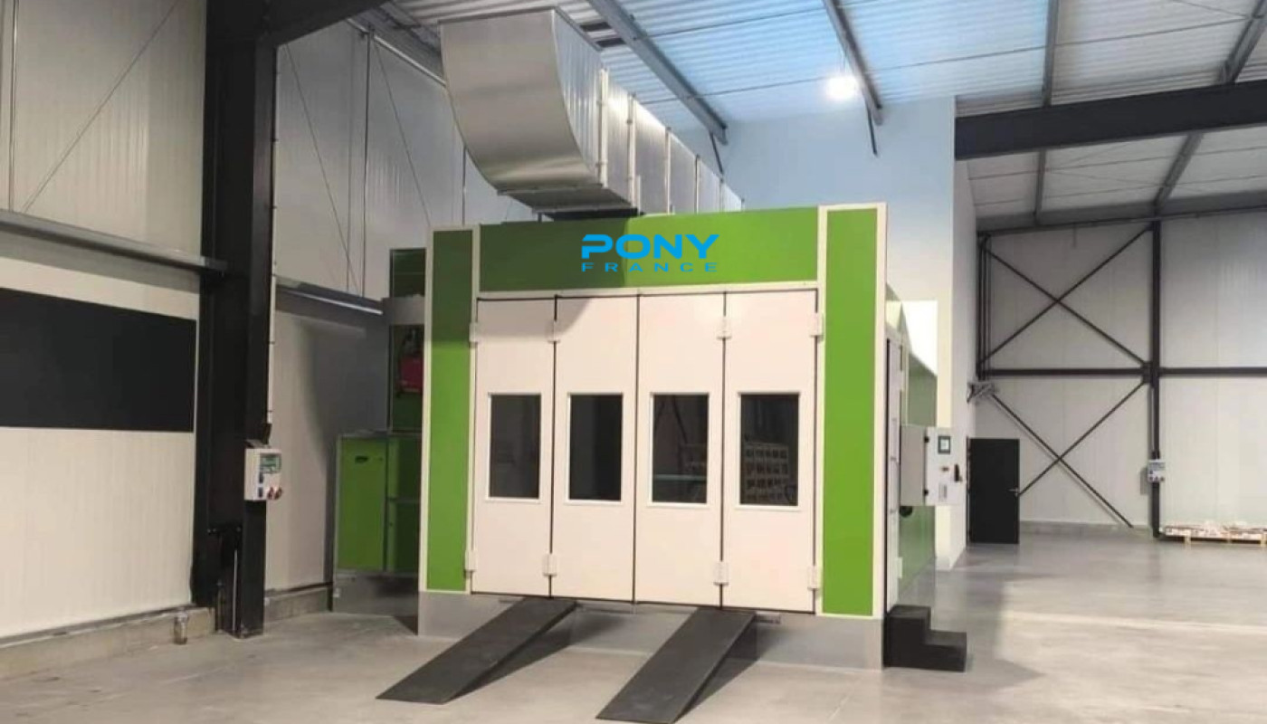 Réparation - Avec Pony France, fabriquez une cabine de peinture adaptée à votre profession !
